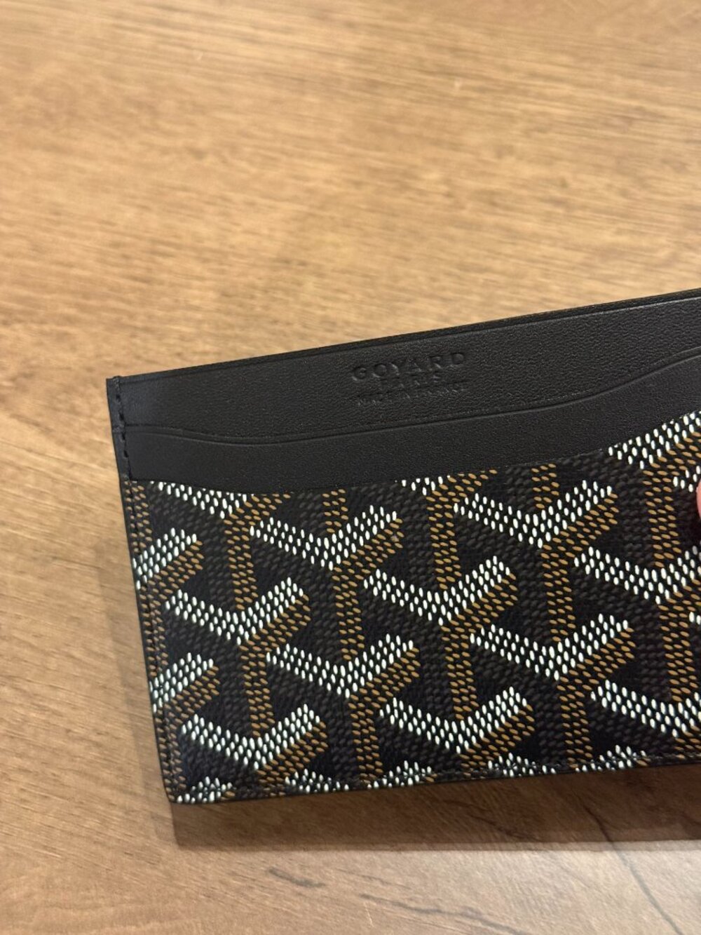Goyard Saint Sulpice Card Holder Black Goyardine canvas with leather accents - Picture 4 of 7